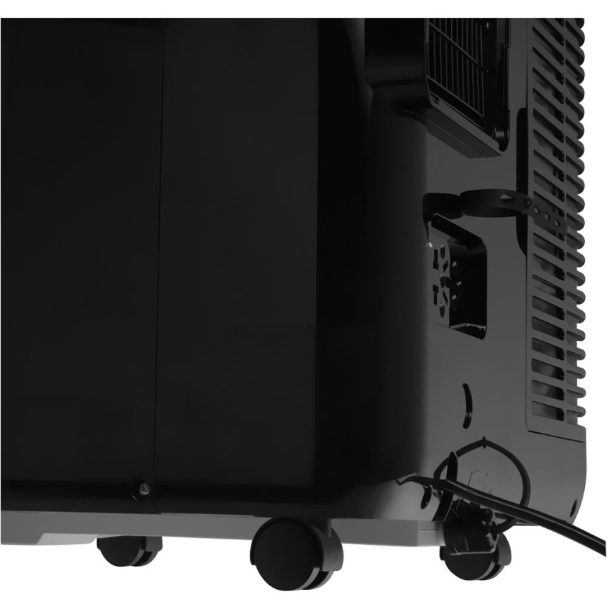 Sencor - Ar condicionado inteligente e portátil incluindo acessórios completos 900W/230V 9000 BTU Wi-Fi preto + comando