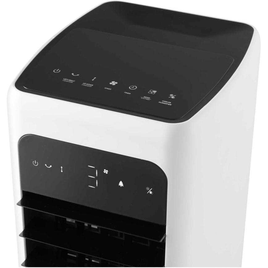 Sencor - Arrefecedor de ar móvel inteligente 60W/230V Wi-Fi branco + comando