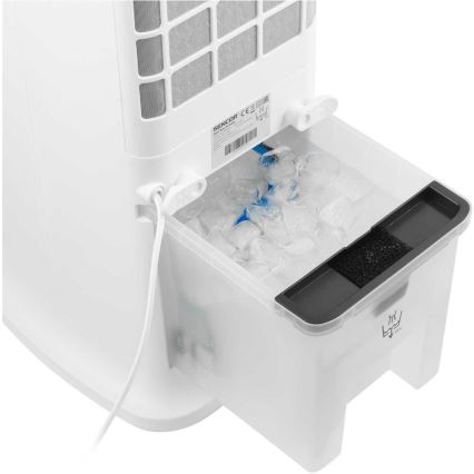 Sencor - Arrefecedor de ar móvel inteligente 60W/230V Wi-Fi branco + comando