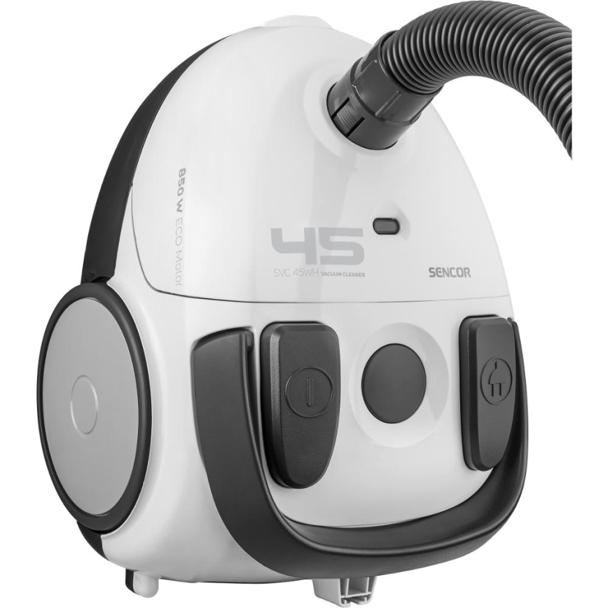 Sencor - Aspirador com saco 1,5 l 850W/230V branco