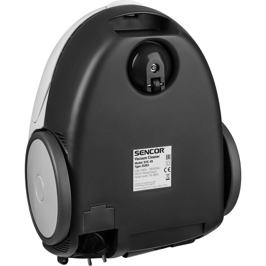 Sencor - Aspirador com saco 1,5 l 850W/230V branco