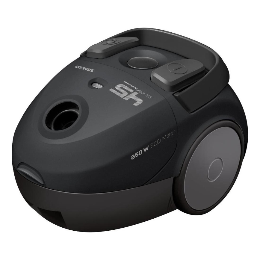 Sencor - Aspirador com saco 1,5 l 850W/230V preto