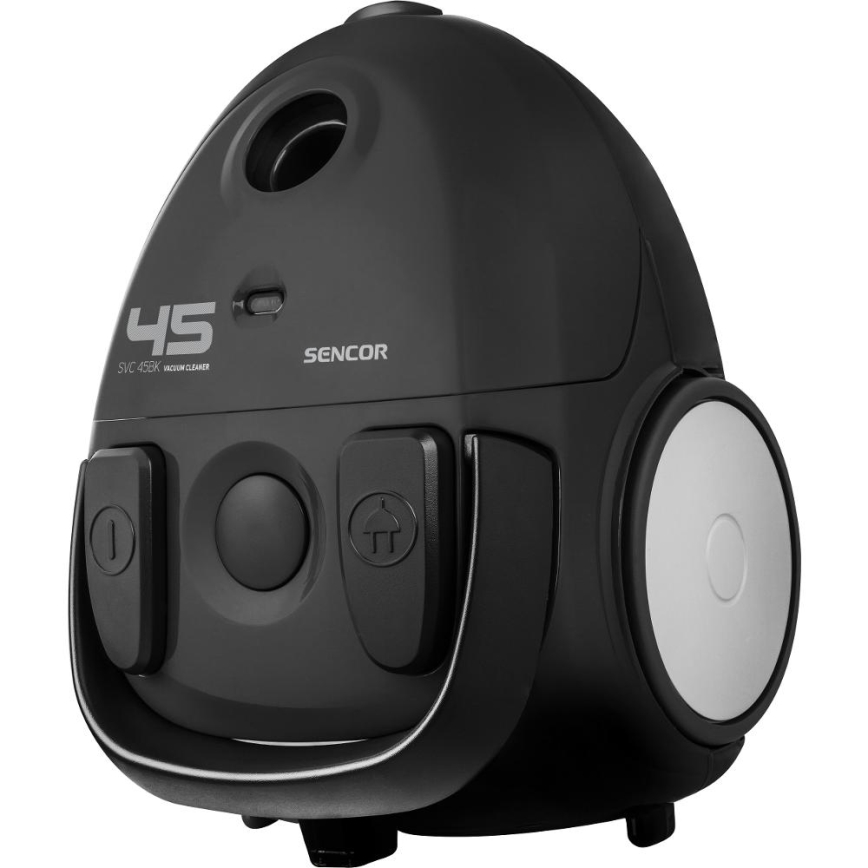 Sencor - Aspirador com saco 1,5 l 850W/230V preto