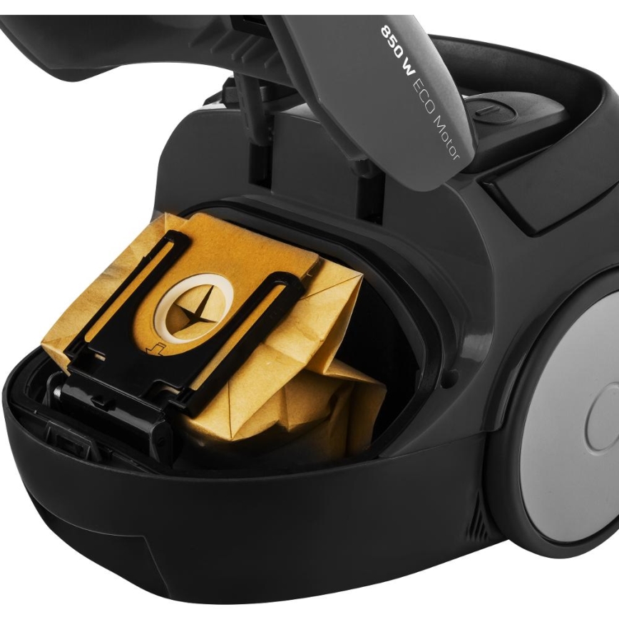 Sencor - Aspirador com saco 1,5 l 850W/230V preto