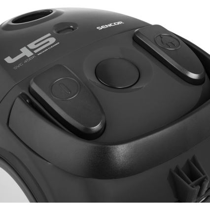 Sencor - Aspirador com saco 1,5 l 850W/230V preto