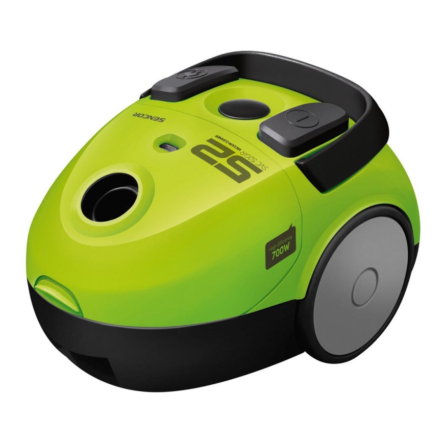 Sencor - Aspirador de saco 1,5 l 700W/230V verde