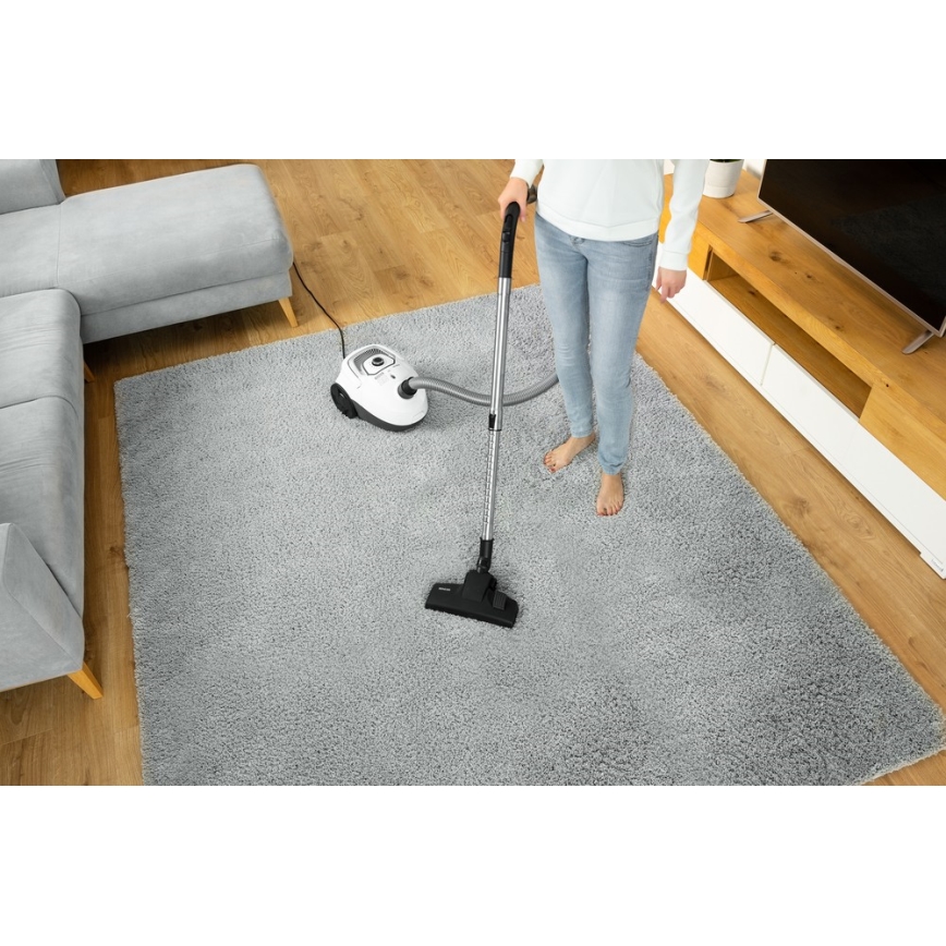 Sencor - Aspirador de saco 2 l 700W/230V branco