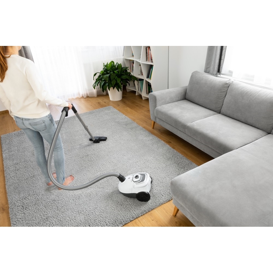 Sencor - Aspirador de saco 2 l 700W/230V branco