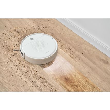 Sencor - Aspirador robô com mopa 2em1 18W/1500 mAh branco + comando