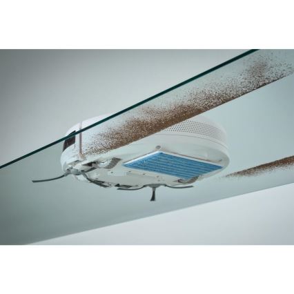 Sencor - Aspirador robô com mopa 2em1 18W/1500 mAh branco + comando