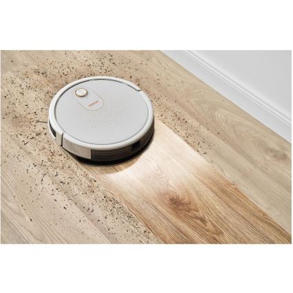Sencor - Aspirador robô inteligente com mopa 2em1 28W/2600 mAh Wi-Fi branco + comando