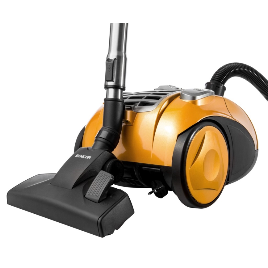 Sencor - Aspirador sem saco/com saco 4,5 l/3 l 700W/230V ouro