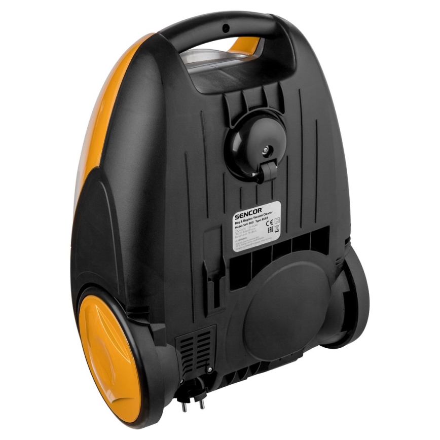 Sencor - Aspirador sem saco/com saco 4,5 l/3 l 700W/230V ouro