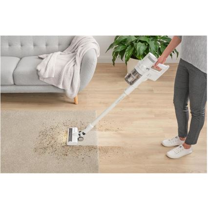 Sencor - Aspirador vertical sem fios 2em1 250W/2200 mAh branco
