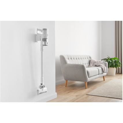 Sencor - Aspirador vertical sem fios 2em1 250W/2200 mAh branco