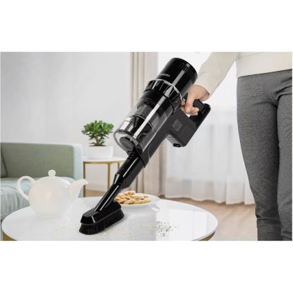 Sencor - Aspirador vertical sem fios 2em1 250W/2200 mAh preto