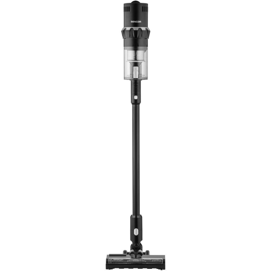 Sencor - Aspirador vertical sem fios 2em1 250W/2200 mAh preto