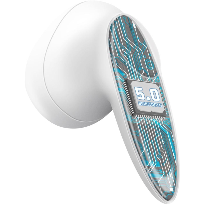 Sencor - Auriculares sem fios IPX4 branco