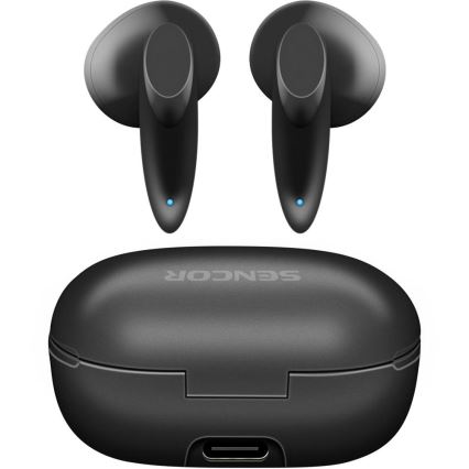 Sencor - Auriculares sem fios IPX4 preto
