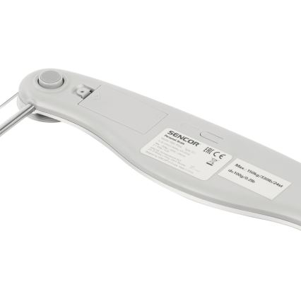 Sencor - Balança pessoal digital com ecrã LCD 1xCR2032