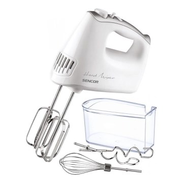 Sencor - Batedeira com acessórios 500W/230V branco