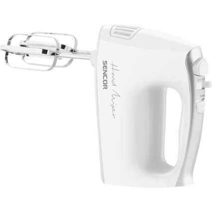 Sencor - Batedeira com acessórios 500W/230V branco