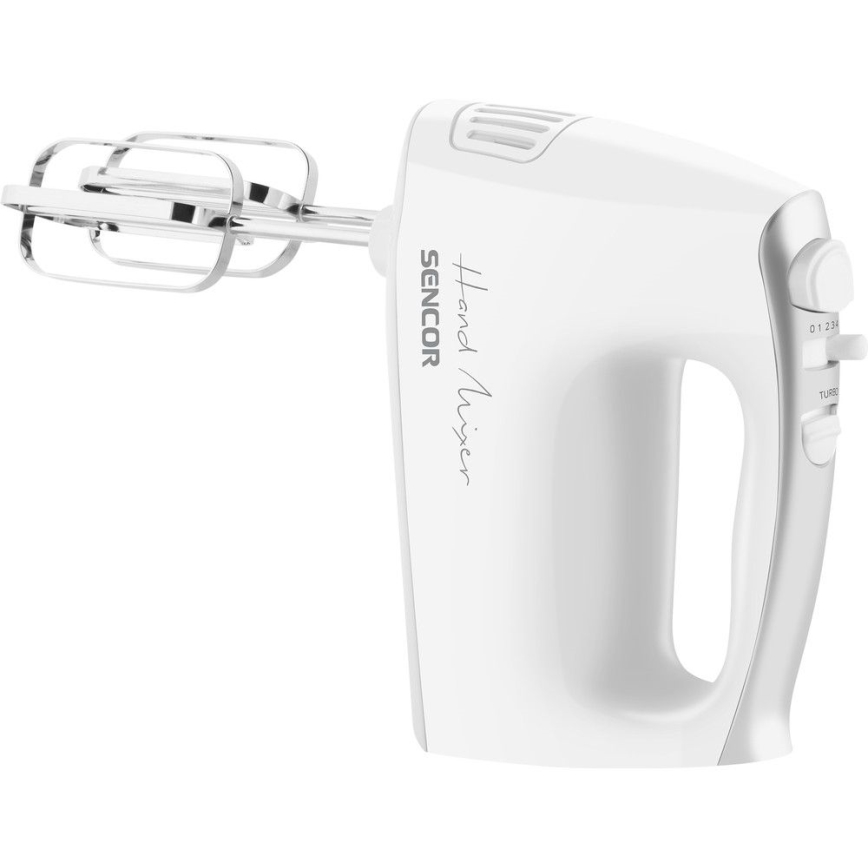 Sencor - Batedeira com acessórios 500W/230V branco