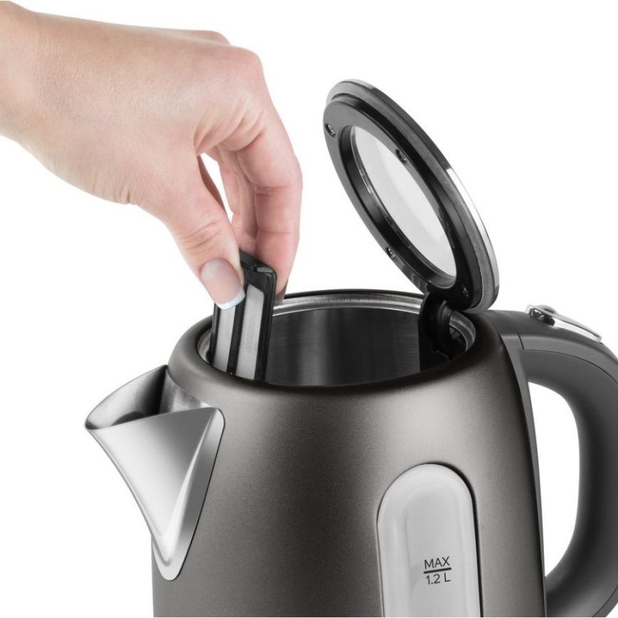 Sencor - Chaleira 1,2 l 2150W/230V antracite