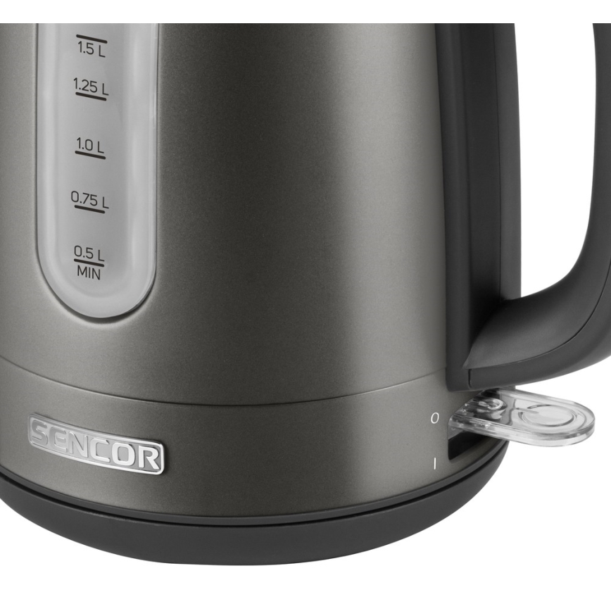 Sencor - Chaleira 1,7 l 2150W/230V antracite