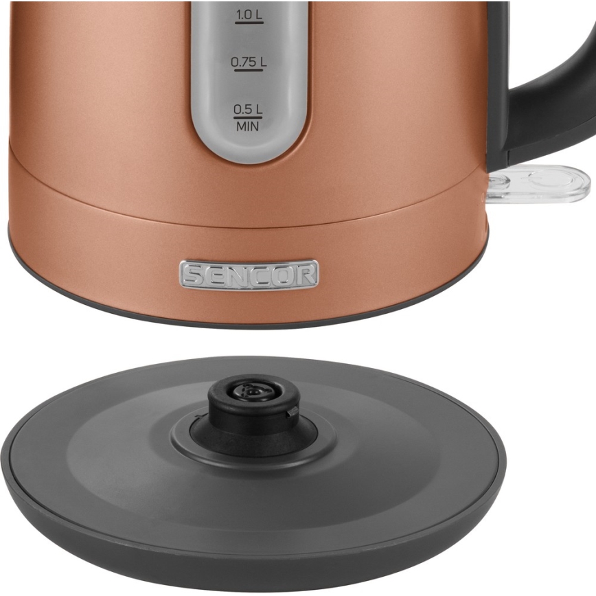 Sencor - Chaleira 1,7 l 2150W/230V cobre
