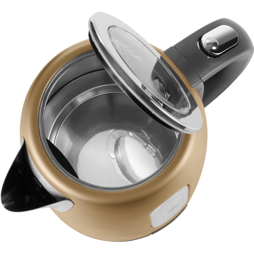 Sencor - Chaleira 1,7 l 2150W/230V dourada