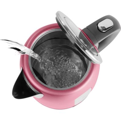Sencor - Chaleira 1,7 l 2150W/230V rosa