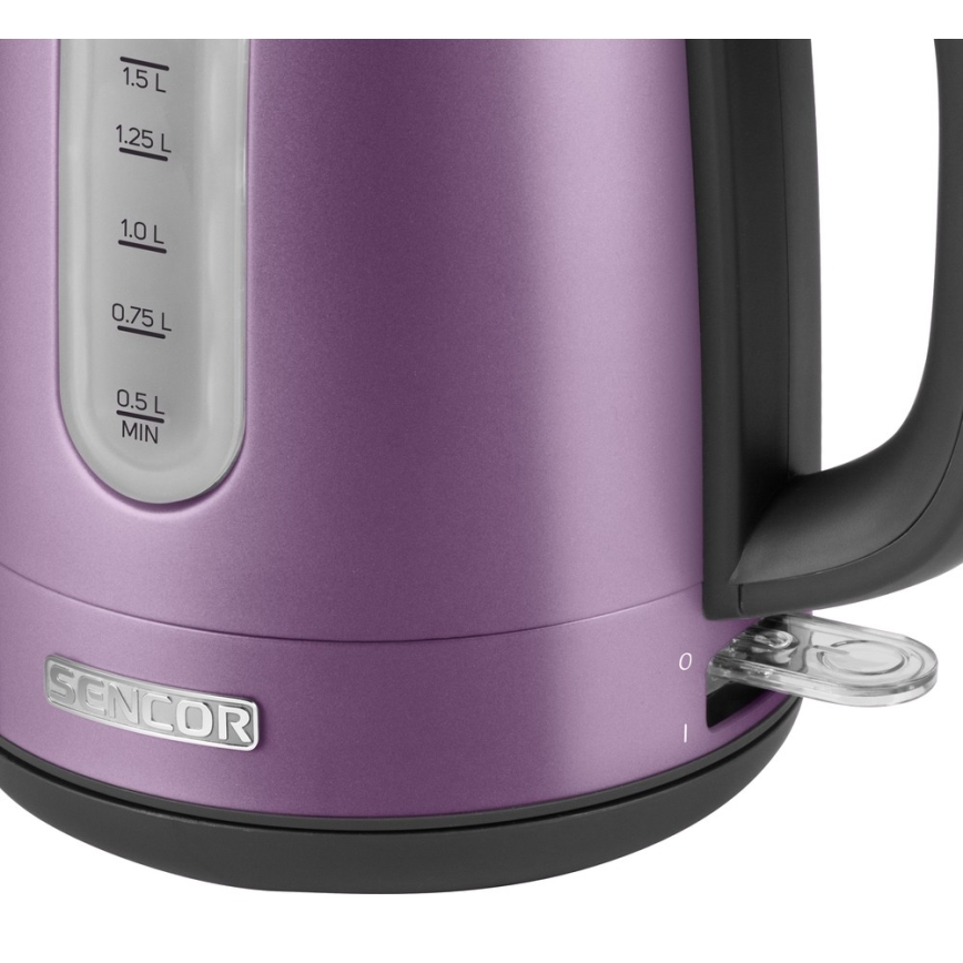 Sencor - Chaleira 1,7 l 2150W/230V roxa