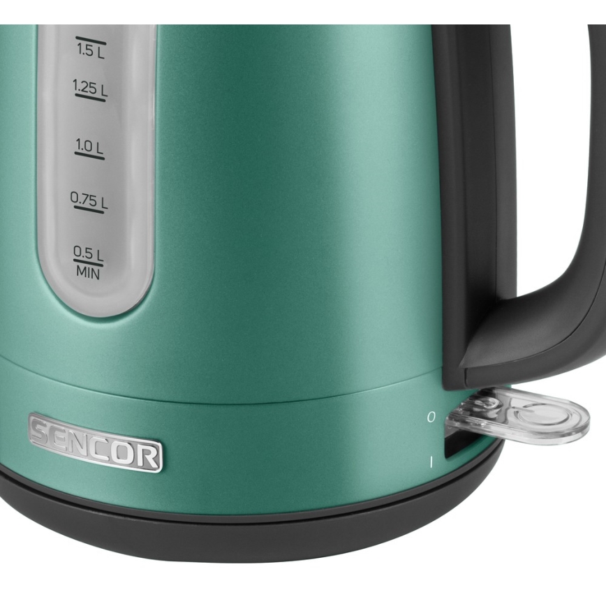 Sencor - Chaleira 1,7 l 2150W/230V turquesa