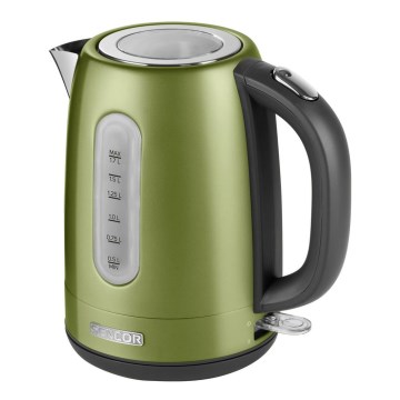 Sencor - Chaleira 1,7 l 2150W/230V verde