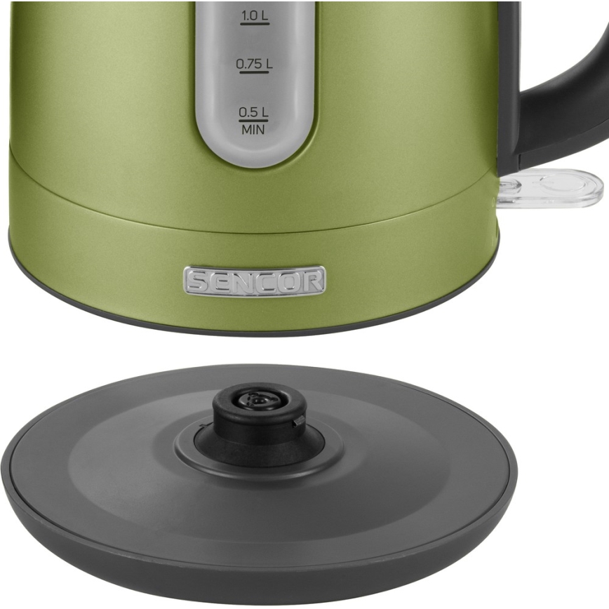 Sencor - Chaleira 1,7 l 2150W/230V verde