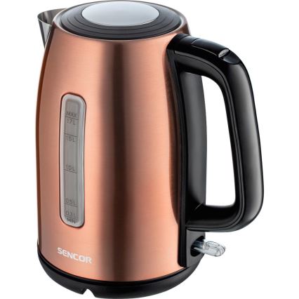 Sencor - Chaleira 1,7 l 2200W/230V cobre