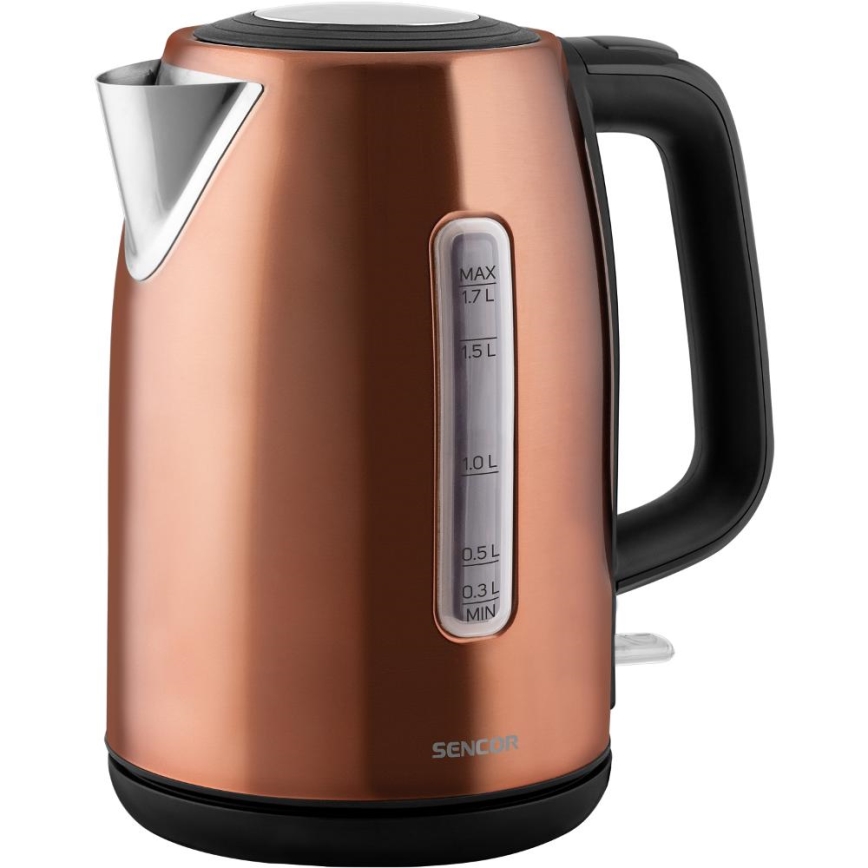 Sencor - Chaleira 1,7 l 2200W/230V cobre