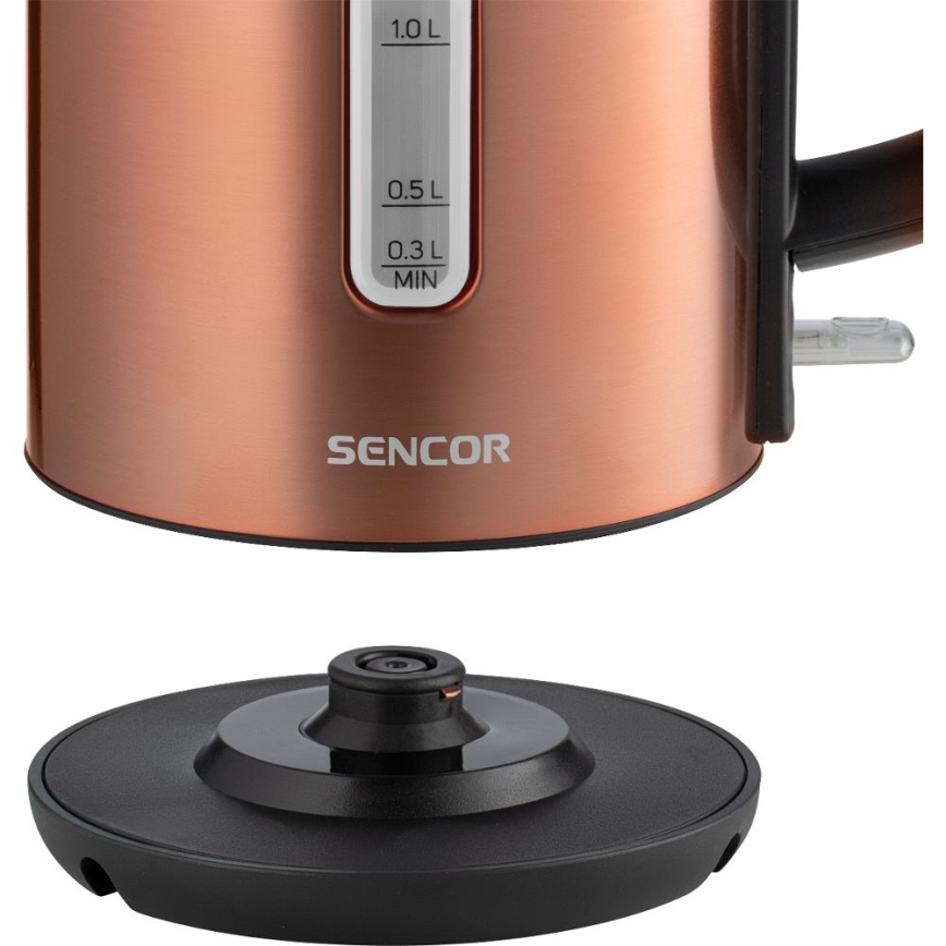 Sencor - Chaleira 1,7 l 2200W/230V cobre