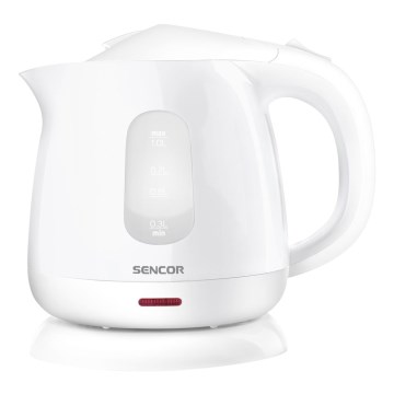 Sencor - Chaleira 1 l 1100W/230V branco