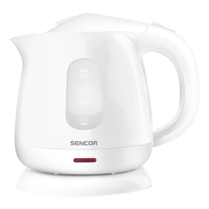 Sencor - Chaleira 1 l 1100W/230V branco