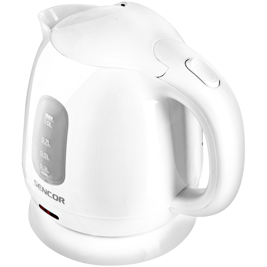 Sencor - Chaleira 1 l 1100W/230V branco