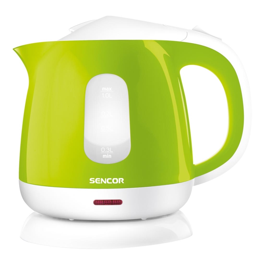 Sencor - Chaleira 1 l 1100W/230V verde