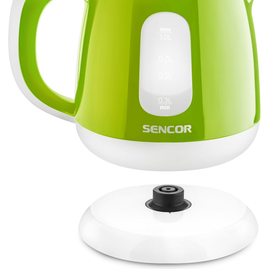 Sencor - Chaleira 1 l 1100W/230V verde