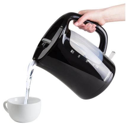Sencor - Chaleira 2,5 l 2200W/230V preta