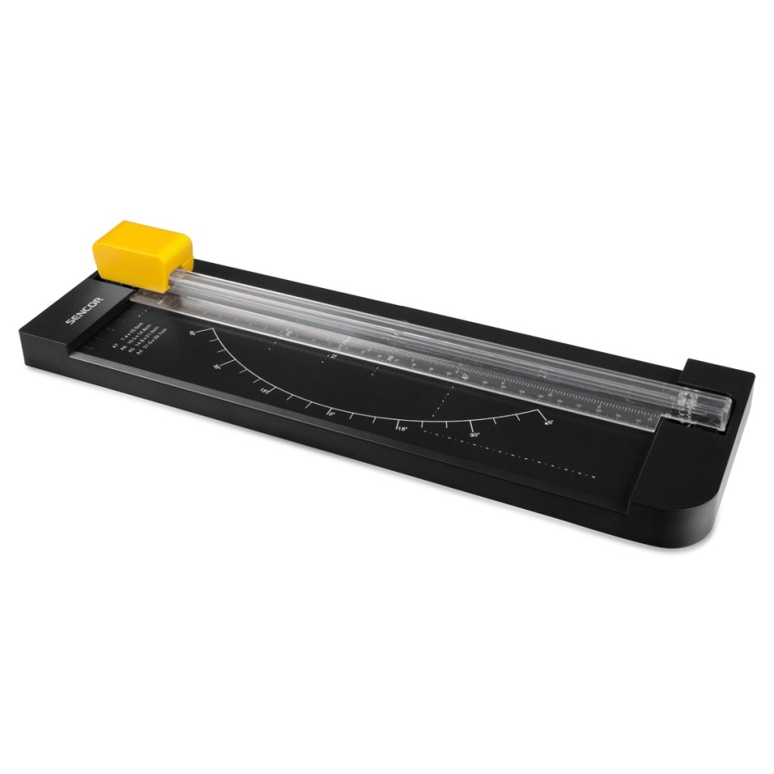 Sencor - Cortador de papel A4 310 mm preto
