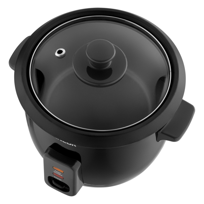 Sencor - Cozedor de arroz 300W/230V 0,6l preto