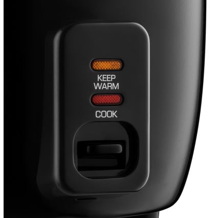 Sencor - Cozedor de arroz 300W/230V 0,6l preto