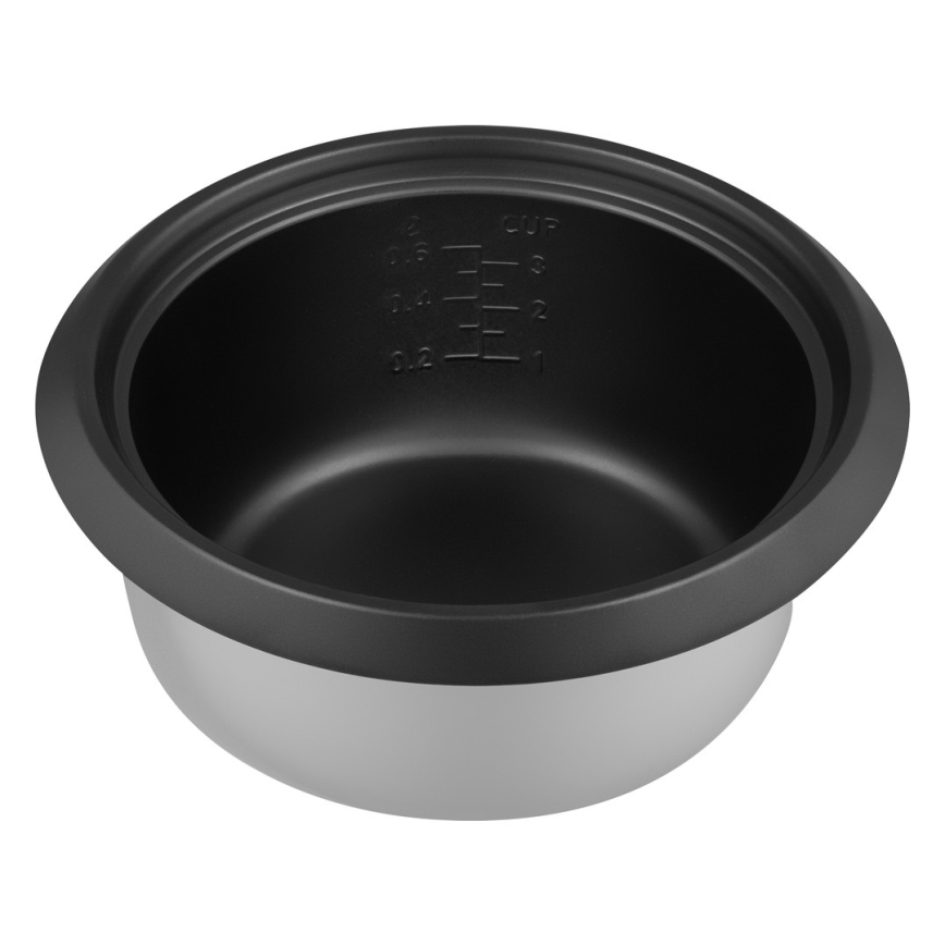 Sencor - Cozedor de arroz 300W/230V 0,6l preto