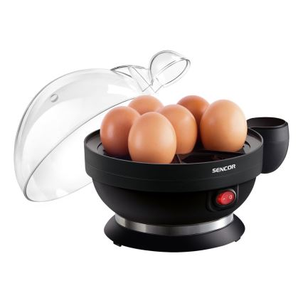 Sencor - Cozedor de ovos 320-380W/230V preto